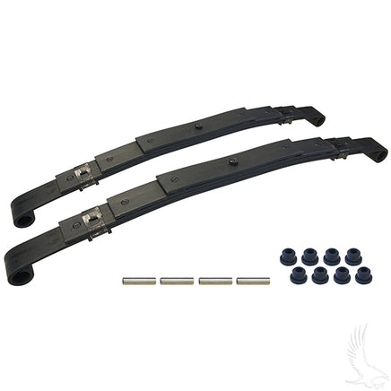 SPN-2018 - Leaf Spring Kit, Rear Heavy Duty 4 Leaf, E-Z-Go TXT/Medalist Gas 96-08, Electric 94+