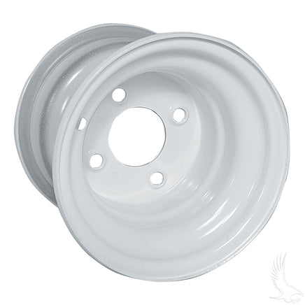 TIR-413 - Steel, White, 8x7 w/ offset