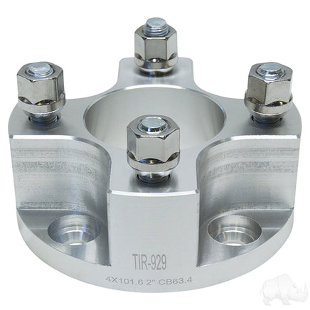 TIR-929 - Wheel Spacer Hub, 2" w/ Stainless Steel Bolts
