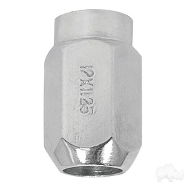TIR-938 - Lug Nut, Chrome Closed End Metric 12mm-1.25, OD 3/4"
