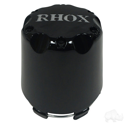 TIR-RX002-BS - Center Cap, Black with Silver RHOX