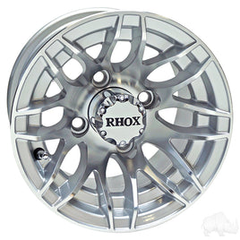 TIR-RX175-MS - RHOX RX175, Machined Silver, 10x7 ET -25