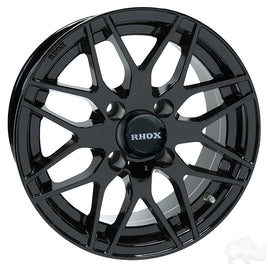 TIR-RX177-B - RHOX RX177, Black, 13x6 Centered
