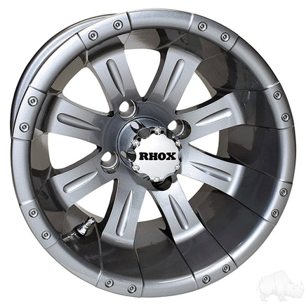 TIR-RX180-GM - RHOX Vegas, Gun Metal, 12x7 ET-25