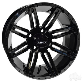 TIR-RX275-B - RHOX RX275, Gloss Black, 14x7, ET-25