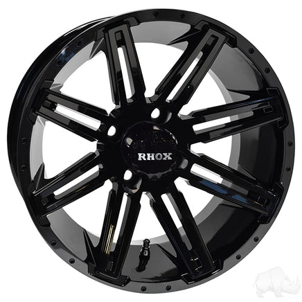 TIR-RX275-B - RHOX RX275, Gloss Black, 14x7, ET-25