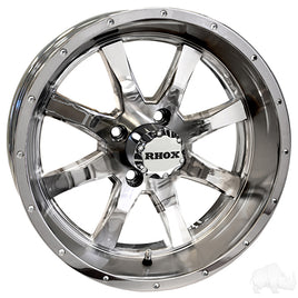 TIR-RX375-C - RHOX RX375, Chrome, 15x6, ET-15