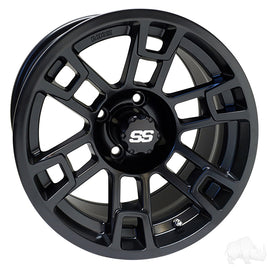 TIR-RX391-MB - RHOX RX391, Matte Black, 14x7 ET-25