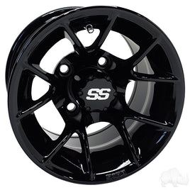 TIR-RX405-B - RHOX RX405, Gloss Black, 10x7 ET-25