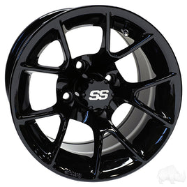 TIR-RX406-B - RHOX RX406, Gloss Black, 12x7 ET-25