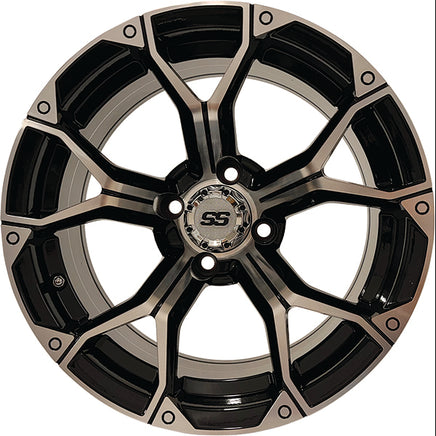 TIR-RX416-MB - RHOX NightHawk Machined Black, 14x7 ET-25