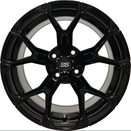 TIR-RX416 - RHOX NightHawk Gloss Black, 14x7 ET-25