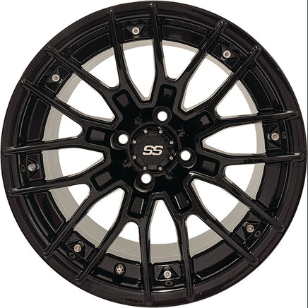 TIR-RX418 - RHOX Forge Machined Black, 14x7 ET-25