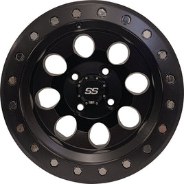 TIR-RX420-MT - RHOX Revolver Matte Black, 12x7 ET-25