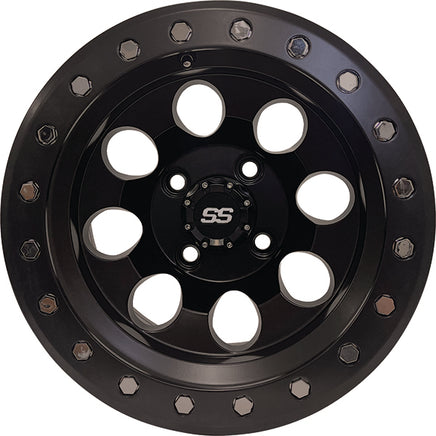 TIR-RX420-MT - RHOX Revolver Matte Black, 12x7 ET-25