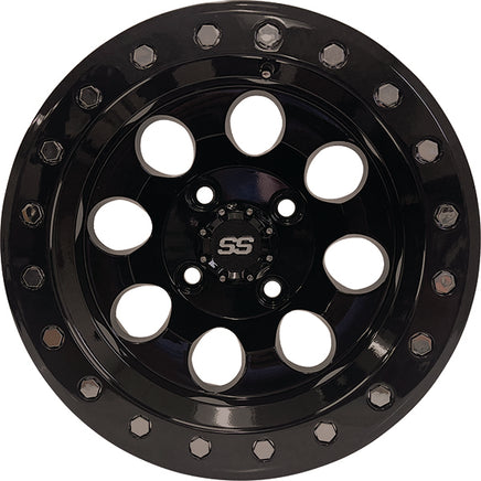 TIR-RX420 - RHOX Revolver Gloss Black, 12x7 ET-25