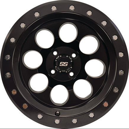 TIR-RX421-MT - RHOX Revolver Matte Black, 14x7 ET-25