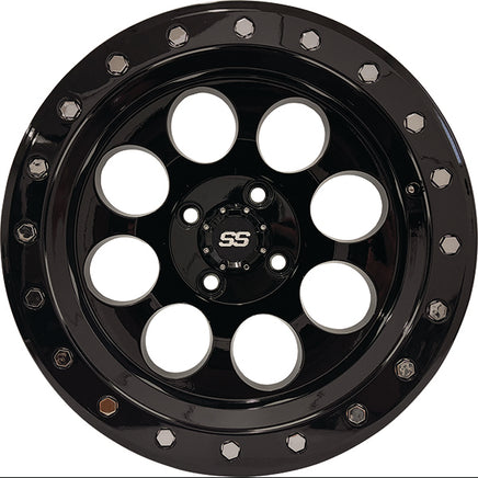 TIR-RX421 - RHOX Revolver Gloss Black, 14x7 ET-25