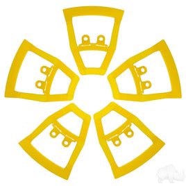 TIR-RX906-Y - RHOX Color Wheel Inserts for RX388, BAG of 5, Yellow