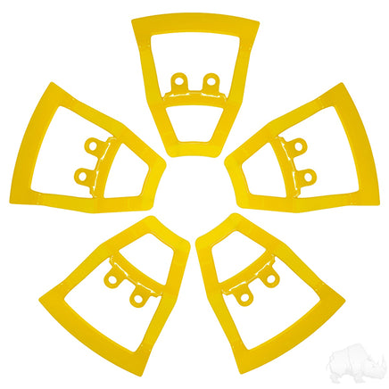 TIR-RX906-Y - RHOX Color Wheel Inserts for RX388, BAG of 5, Yellow