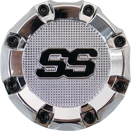 TIR-SS010-CR - Center Cap, Chrome with Black SS