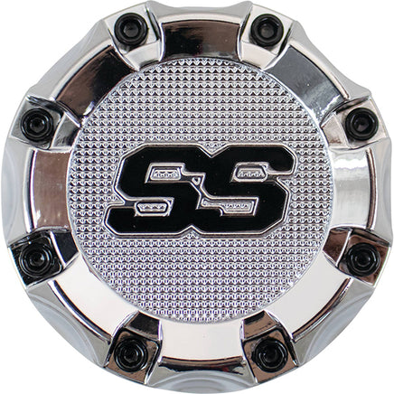 TIR-SS010-CR - Center Cap, Chrome with Black SS