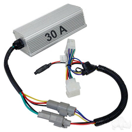 VOLT-2003 - Voltage Reducer, 36V-48V to 12V, 30A, Club Car Tempo, Precedent 08.5+