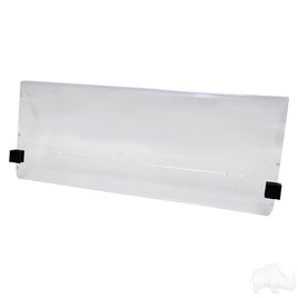 WIN-1011 - Windshield, Clear 2 Piece, Yamaha G14-G21 95-03
