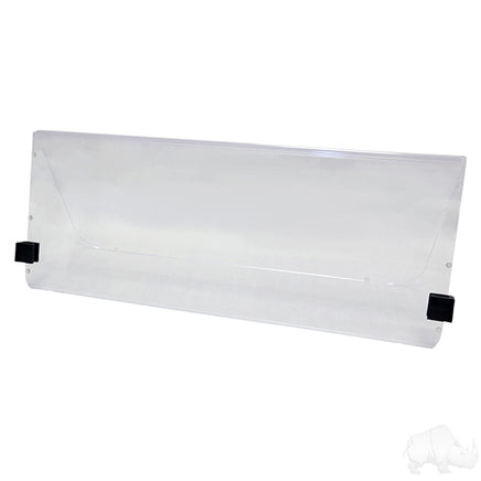 WIN-1011 - Windshield, Clear 2 Piece, Yamaha G14-G21 95-03