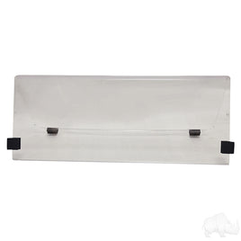 WIN-1013 - Windshield, Clear 2 Piece, Club Car Tempo, Onward, Precedent