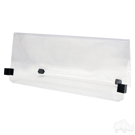 WIN-1022 - Windshield, Clear 2 Piece, E-Z-Go RXV 08-23
