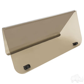 WIN-3006 - Windshield, 1/4" Impact Modified Tinted 2 Piece, Club Car DS 00+