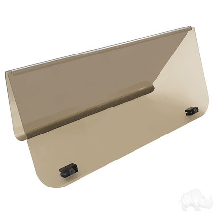 WIN-3006 - Windshield, 1/4" Impact Modified Tinted 2 Piece, Club Car DS 00+