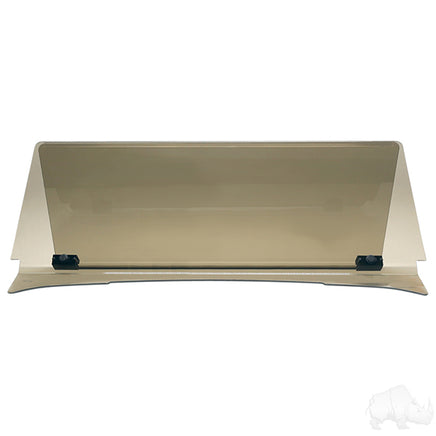 WIN-3010 - Windshield, 1/4" Impact Modified Tinted 2 Piece, E-Z-Go TXT 95-13, Medalist