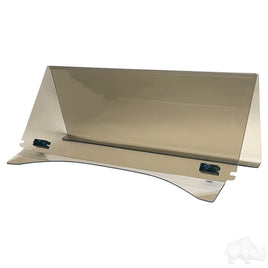 WIN-3015 - Windshield, 1/4" Impact Modified Tinted 2 Piece, Club Car Tempo, Onward, Precedent
