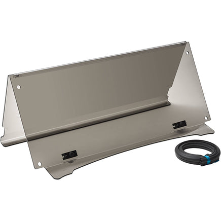 WIN-3019 - Windshield, 1/4" Impact Modified Tinted 2 Piece, Yamaha Drive