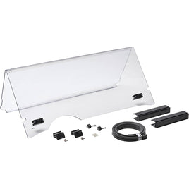 WIN-3022 - Windshield, 1/4" Impact Modified Clear 2 Piece, E-Z-Go RXV 08-23