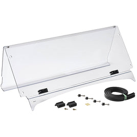 WIN-3028 - Windshield, 1/4" Impact Modified Clear 2 Piece, Yamaha Drive2