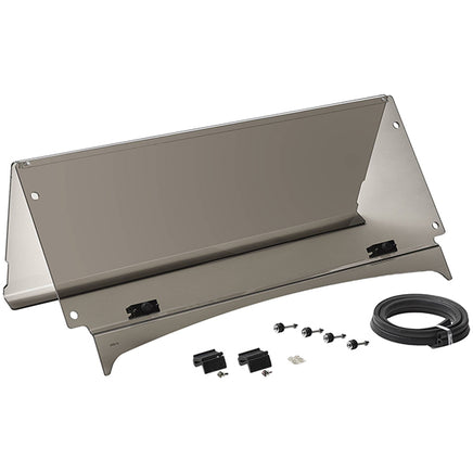 WIN-3029 - Windshield, 1/4" Impact Modified Tinted 2 Piece, Yamaha Drive2