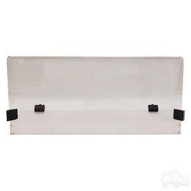 WIN-4005 - Windshield, Impact Modified Clear 2 Piece, Club Car DS New Style 00+