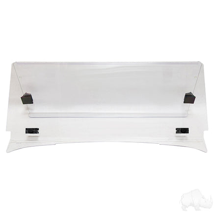WIN-4009 - Windshield, Impact Modified Clear 2 Piece, E-Z-Go TXT 95-13, Medalist