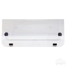 WIN-4011 - Windshield, Impact Modified Clear 2 Piece, Yamaha G14-G21
