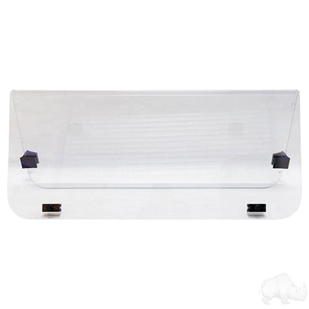 WIN-4011 - Windshield, Impact Modified Clear 2 Piece, Yamaha G14-G21