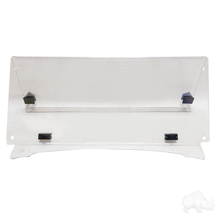 WIN-4018 - Windshield, Impact Modified Clear 2 Piece, Yamaha Drive
