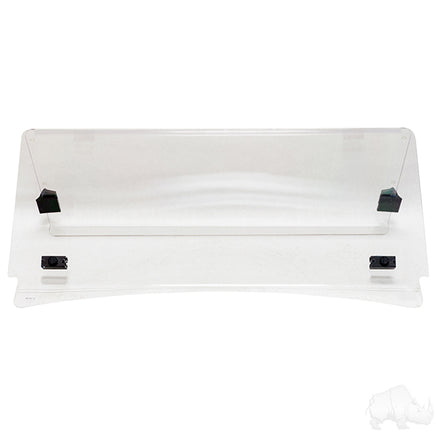WIN-4020 - Windshield, Impact Modified Clear 2 Piece, E-Z-Go ST/Workhorse