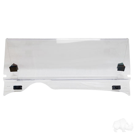 WIN-4022 - Windshield, Impact Modified Clear 2 Piece, E-Z-Go RXV 08-23