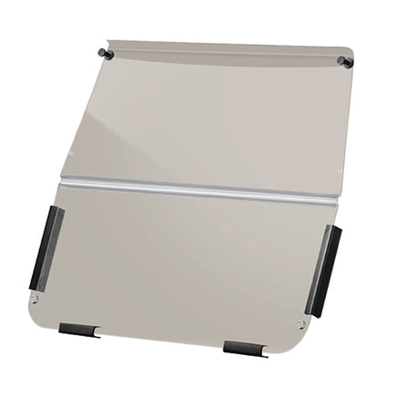 WIN-DT0022-T - DoubleTake Acrylic Windshield with Magnetic-Catch, Factory Body, Club Car DS New Style 00+, Tinted