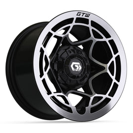 Wheel, Nexus 12x7 Black W Silver Face