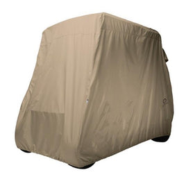 Golf car cover, long roof, four-person cars, Light Khaki