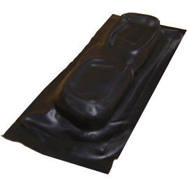 SEAT BACK COVER, BLACK, DS 2000-04